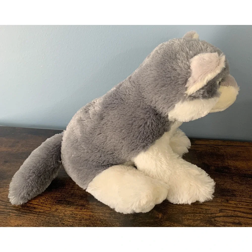 Aurora Destination Nation Wolf Husky Dog Soft Plush Stuffed Animal Doll Toy 12